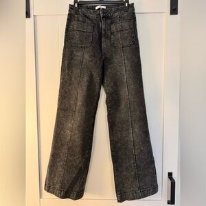 Lauren Conrad Black Wide-Leg Jeans